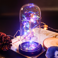 Galaxy Rose with LED Lights Flower Gifts 3 Days Delivery