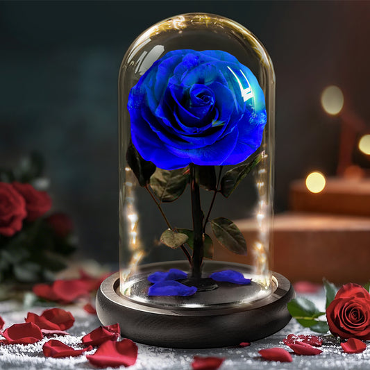 Forever Rose with LED Lights 3 Days Delivery Timeless Rose Gifts