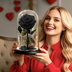 Forever Rose with LED Lights 3 Days Delivery - Red