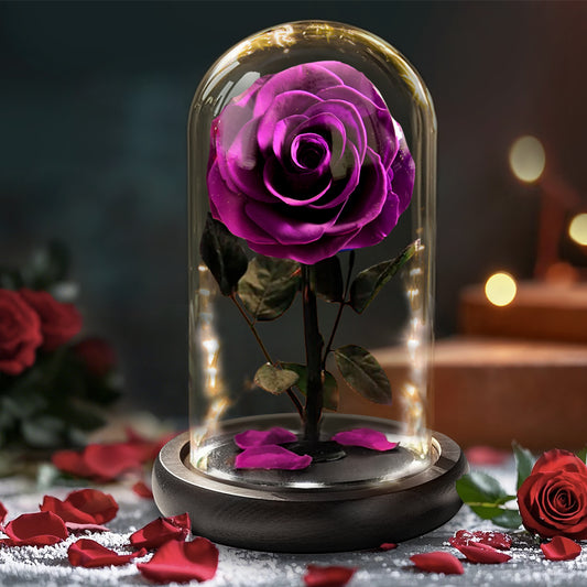 Forever Rose Timeless Rose with LED Lights 3 Days Delivery